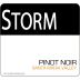 Storm Wines Santa Maria Valley Pinot Noir 2014 Front Label