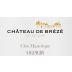 Chateau de Breze Saumur Clos Mazurique Rouge 2012 Front Label