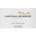 Chateau de Breze Saumur Clos Mazurique Rouge 2015 Front Label
