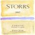 Storrs Christie Vineyard Pinot Noir 2007 Front Label
