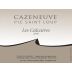 Chateau de Cazeneuve Pic Saint Loup Les Calcaires 2009 Front Label