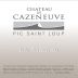 Chateau de Cazeneuve Pic Saint Loup Les Calcaires 2014 Front Label