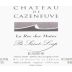 Chateau de Cazeneuve Pic Saint-Loup Le Roc des Mates 2013 Front Label