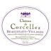 Chateau de Corcelles Beaujolais Villages 2013 Front Label