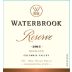 Waterbrook Reserve Riesling 2015 Front Label