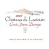 Chateau de Lastours Corbieres Cuvee Simone Descamps 2008 Front Label