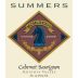 Summers Estate Knights Valley Cabernet Sauvignon 2008 Front Label