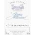 Chateau de Mauvanne Cotes de Provence Cru Classe Blanc 2015 Front Label