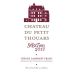 Chateau du Petit Thouars Touraine Selection 2013 Front Label
