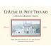 Chateau du Petit Thouars Touraine Reserve 2011 Front Label