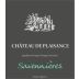 Chateau Plaisance Savennieres 2014 Front Label