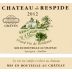 Chateau de Respide Graves Blanc 2012 Front Label