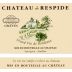 Chateau de Respide Graves Blanc 2015 Front Label