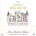Chateau de Ricaud Bordeaux Superieur 2012 Front Label