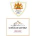 Chateau de Santenay Mercurey Rouge 2012 Front Label