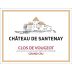 Chateau de Santenay Clos de Vougeot Grand Cru 2014 Front Label