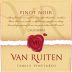 Van Ruiten Pinot Noir 2015 Front Label