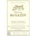 Chateau Gazin Canon Fronsac 2011 Front Label