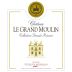 Chateau du Grand Moulin Cotes de Bordeaux Blaye Collection Grande Reserve 2010 Front Label
