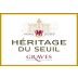 Chateau du Seuil Heritage du Seuil 2005 Front Label