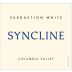 Syncline Subduction White 2010 Front Label