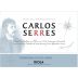 Carlos Serres Tempranillo 2015 Front Label