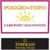 Tommasi Poggio al Tufo Cabernet Sauvignon 2015 Front Label