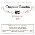 Chateau Gaudin 2005 Front Label