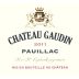 Chateau Gaudin 2011 Front Label