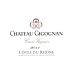 Chateau Gigognan Cotes du Rhone Cuvee Viognier 2011 Front Label