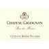 Chateau Gigognan Cotes du Rhone Villages Bois des Moines 2015 Front Label