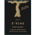 T-Vine Cellars Bacigalupi Vineyard Zinfandel 2013 Front Label
