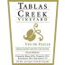 Tablas Creek Vin de Paille White Blend 2012 Front Label