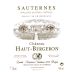 Chateau Haut Bergeron Sauternes 2005 Front Label