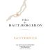 Chateau Haut Bergeron Sauternes L'Ilot de Haut-Bergeron 2012 Front Label
