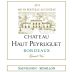 Chateau Haut Peyruguet Bordeaux Blanc 2015 Front Label