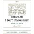 Chateau Haut Peyruguet Bordeaux Blanc 2014 Front Label