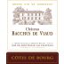 Chateau Haut Terrier Cotes de Bourg Bacchus de Viaud 2010 Front Label
