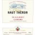 Chateau Haut Theron Cahors Cuvee Prestige Malbec 2012 Front Label
