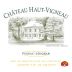 Chateau Haut Vigneau Pessac-Leognan 2008 Front Label