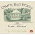 Chateau Haut Vigneau Pessac-Leognan 2012 Front Label