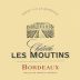 Chateau Haut-Pougnan Bordeaux Chateau Les Moutins 2014 Front Label