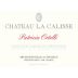 Chateau La Calisse Patricia Ortelli Rouge 2015 Front Label