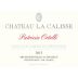 Chateau La Calisse Patricia Ortelli Rouge 2013 Front Label