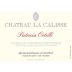 Chateau La Calisse Patricia Ortelli Rouge 2012 Front Label
