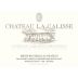 Chateau La Calisse Blanc 2015 Front Label