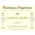 Chateau La Claymore Bordeaux Chateau Cilorn Superieur 2007 Front Label