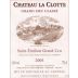 Chateau La Clotte Saint-Emilion Grand Cru 2005 Front Label