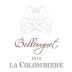 Chateau La Colombiere Fronton Bellouguet 2010 Front Label