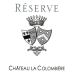 Chateau La Colombiere Fronton Reserve 2012 Front Label